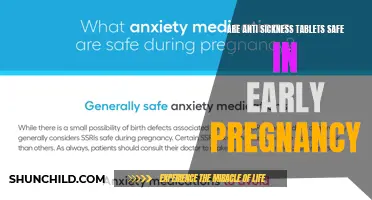 Pregnancy and Medication: Understanding the Safety of Anti-Sickness Tablets During Early Stages