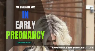 Pregnancy Highlights: Navigating the Safety of Hair Treatments During Early Trimesters
