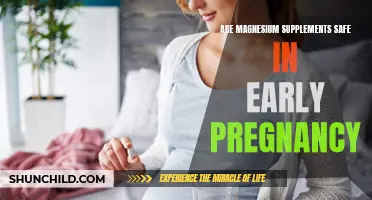 Magnesium Supplements in Early Pregnancy: Exploring Safety Concerns