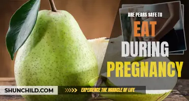 Pregnancy and Pears: A Healthy Combination?
