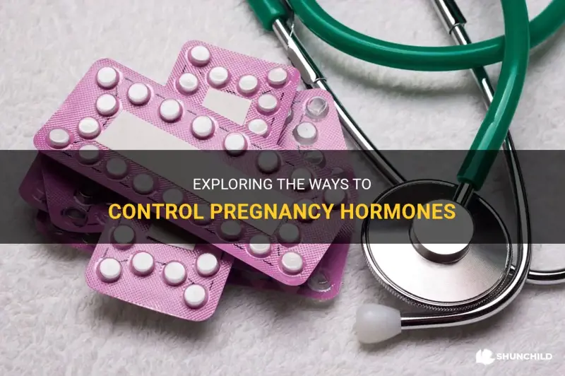 can you control pregnancy hormones