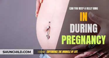 Can You Keep a Belly Ring In During Pregnancy?