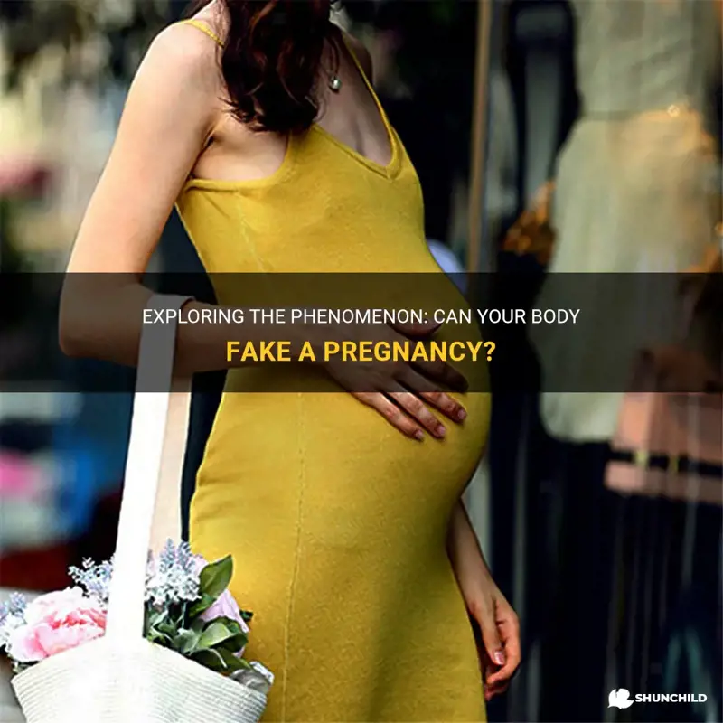 can your body fake a pregnancy