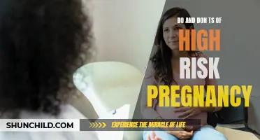 Tips for Navigating a High Risk Pregnancy: The Dos and Don'ts You Need to Know