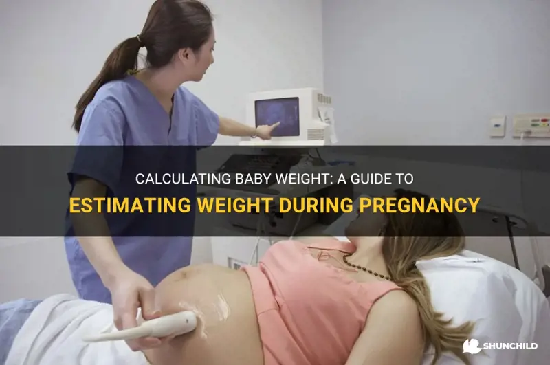 how baby weight is calculated at pregnancy