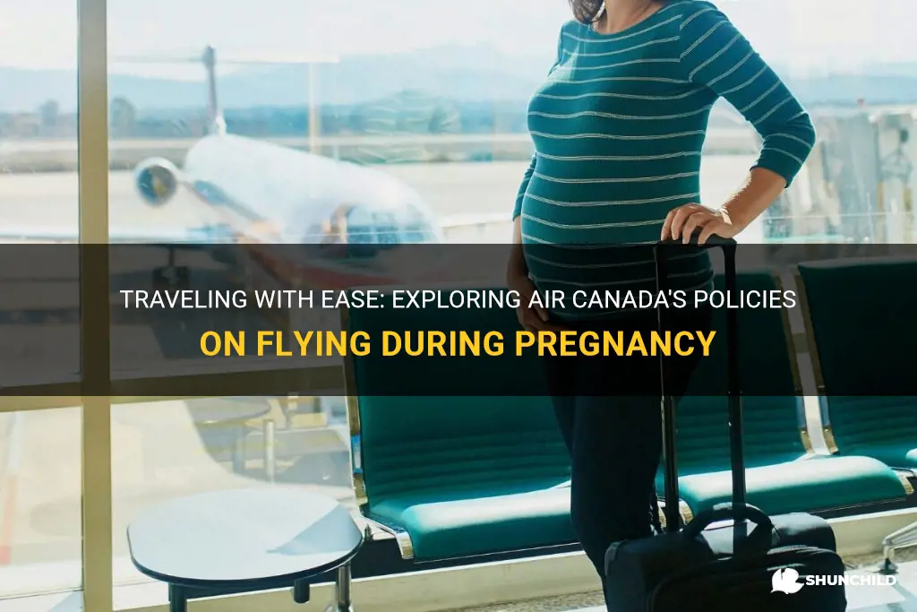 how late in pregnancy can you fly air canada