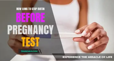 The Importance of Timing: When to Pause Biotin Intake Before Taking a Pregnancy Test