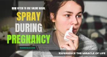 The Benefits of Using Saline Nasal Spray During Pregnancy