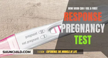 The Time Frame for Using a First Response Pregnancy Test