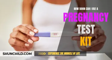 When Can I Use a Pregnancy Test Kit?
