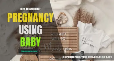 Creative and Joyful Ways to Announce Pregnancy with a Precious Baby