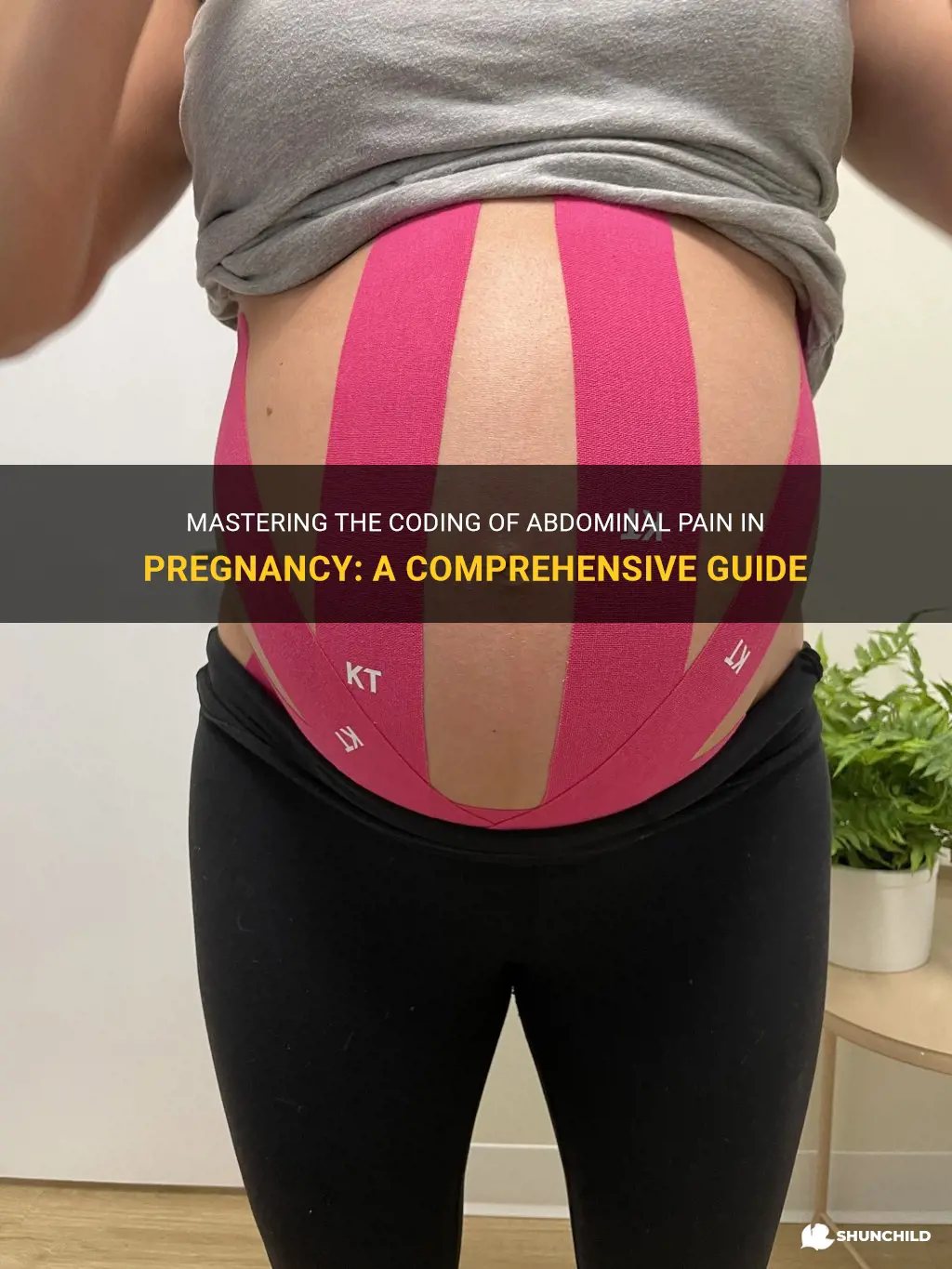 how to code abdominal pain in pregnancy