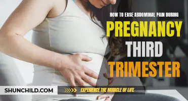 5 Tips to Ease Abdominal Pain During Pregnancy Third Trimester