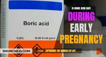 The Safety of Boric Acid During Early Pregnancy: What Expectant Mothers Should Know