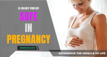 Understanding the Safety of Colgate Pain Out During Pregnancy