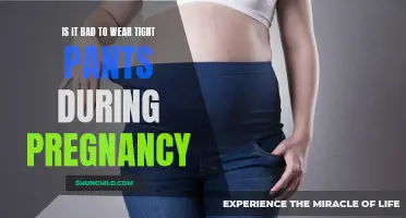 The Pros and Cons of Wearing Tight Pants During Pregnancy