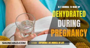 Understanding Why Waking Up Dehydrated in Pregnancy Occurs