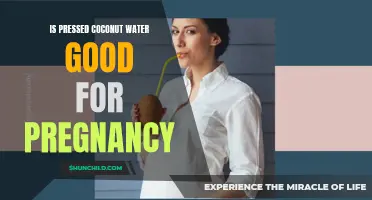 The Benefits of Drinking Pressed Coconut Water During Pregnancy
