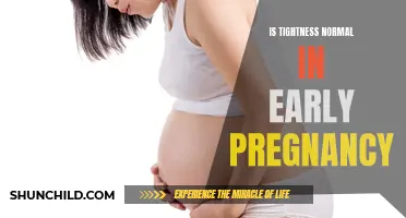 Exploring the Normalcy of Tightness in Early Pregnancy: Common Experiences and Causes