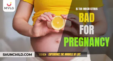 The Potential Risks of Excessive Citrus Consumption During Pregnancy