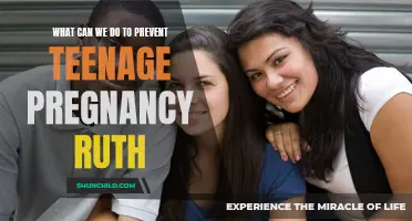 Steps to Prevent Teenage Pregnancy Ruth