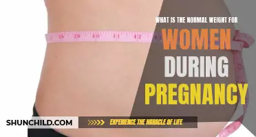 The Ideal Weight Range for Women During Pregnancy