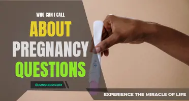 Who Can I Call About Pregnancy Questions? The Essential Contacts You Need!